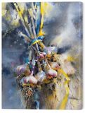 Картина на холсте Чеснок со лентой 40х30 см ART-793-30x40-c фото