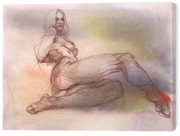 Картина дівчини / жінки на стіну &laquo;Енергія чарівності&raquo; 60х45 см ART-1280-45x60-c фото