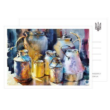 Открытка Бидоны art-211-cards фото