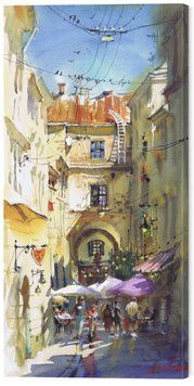 Картина на стену в гостиную / спальню &laquo;Вкус Львова&raquo; 60х30 см ART-1578-60x30 фото