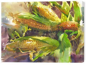 Картины для кухни на холсте &laquo;Солнечный Урожай&raquo; 30х40 см ART-335-30x40-c фото