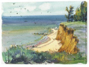 Море картины на стену в гостиную / спальню &laquo;Азовское море Кирилловка&raquo; 30х40 см ART-516-30x40-c фото
