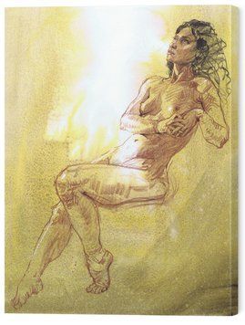 Картина жінка &laquo;Таємне захоплення&raquo; 40х30 см ART-1244-30x40-c фото