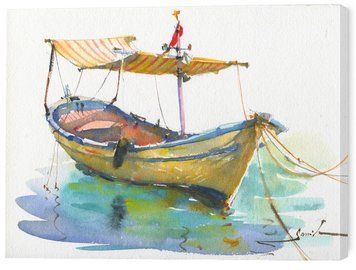 Картини з морем на стіну у вітальню / спальню &laquo;Елегантність на Воді&raquo; 30х40 см ART-842-30x40-c фото