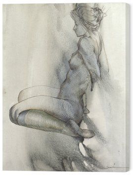 Картина на стену в гостиную / спальню &laquo;Легкая загадочность&raquo; 45x60 cм ART-1909-45x60-c фото