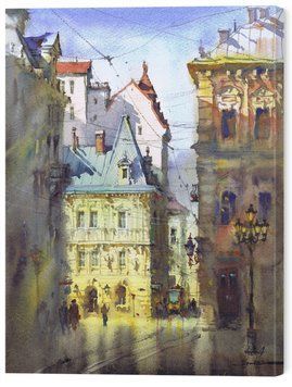 Картина на стіну у вітальню / спальню &laquo;Львів&raquo; 45х60 см ART-1295-45x60-c фото