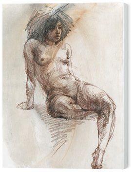 Картина жінка &laquo;Загадкові Звабливі Моменти&raquo; 60х45 см ART-922-45x60-c фото